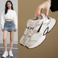 韩版新款老爹鞋女2026春季跑步鞋休闲鞋厚底增高