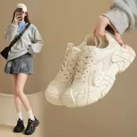 韩版新款老爹鞋女2026春季跑步鞋休闲鞋厚底增高