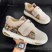 2026新款时尚休闲板鞋男鞋春季透气网面鞋运动防滑青年百搭潮鞋