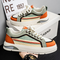 2026新款时尚休闲男鞋春季运动防滑耐磨青年舒适轻便百搭潮流板鞋