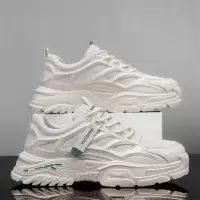 2026春季新款时尚休闲鞋飞织网面舒适防滑百搭低帮跑步鞋男鞋青年