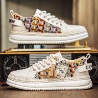 2026春季时尚休闲鞋年轻新款勃肯男士商务舒适防滑高级织物面男鞋