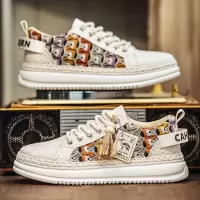 2026春季时尚休闲鞋年轻新款勃肯男士商务舒适防滑高级织物面男鞋