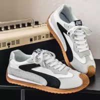 德训鞋男2026新款春季百搭轻便防滑舒适小众复古休闲鞋平底运动鞋