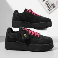 情侣款板鞋2026新款春季厚底增高鞋复古休闲工作运动潮鞋百搭男鞋