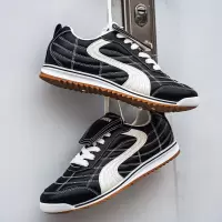 男鞋2026新款春季休闲透气德训鞋潮牌男士跑步运动休闲网面阿甘鞋