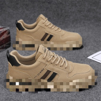 20264秋季男鞋新款男士复古工装厚底工地干活上班劳保鞋耐磨鞋