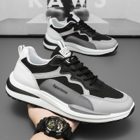 20265夏季透气男鞋新款男款网面运动休闲跑步学生小白老爹增高潮鞋