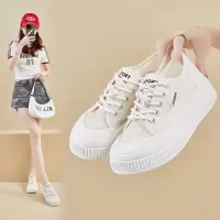 20266夏季小白鞋新款韩版ins女学生厚底增高网面透气休闲鞋