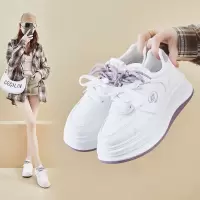 20266春季小白鞋新款韩版ins女学生厚底增高运动板鞋休闲街拍