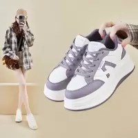 20266春季小白鞋新款韩版ins女学生厚底增高运动板鞋休闲街拍