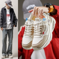 20266春季老爹鞋新款韩版ins男学生厚底增高运动跑步休闲街拍