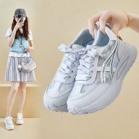 ins潮韩版新款老爹鞋女20266夏季休闲鞋网面透气增高