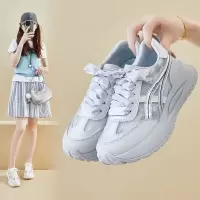 ins潮韩版新款老爹鞋女20266夏季休闲鞋网面透气增高