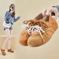 ins韩版新款德训鞋女20266春季跑步休闲街拍厚底增高