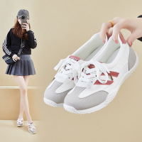 ins韩版新款德训鞋女20266春季跑步休闲街拍厚底增高