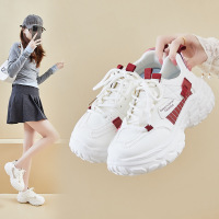 ins韩版新款老爹鞋女20266春季跑步休闲鞋厚底增高