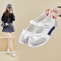 内增高20266春季魔术贴小白鞋新款韩版ins女学生增高休闲街拍