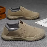 劳保鞋男鞋20264夏季低帮防水皮靴男士户外耐磨休闲工作鞋