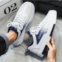 百搭小白鞋男新款20264夏季休闲学生透气网面板鞋时尚运动增高男鞋