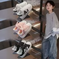 儿童板鞋20266春季新款女童经典小白鞋防踢贝壳头男童休闲运动鞋潮