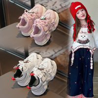 女童休闲老爹鞋20266春季新款儿童鞋子软底运动鞋学生双网运动鞋