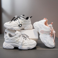 20265春夏新款儿童运动鞋透气网面女童鞋中大童男童鞋子软底休闲鞋