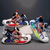 童鞋20264年夏季男童包头凉鞋卡通沙滩鞋轻便软底鞋厂家