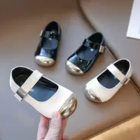 儿童皮鞋2026年春季新款韩版女童公主鞋软底时尚女宝宝单鞋潮