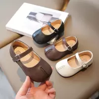 儿童皮鞋2026年秋季新款羊羔鞋女宝公主鞋休闲时尚女童单鞋潮