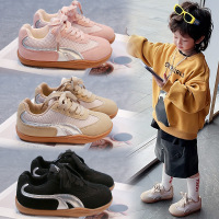 儿童运动鞋2026年春季新款条纹跑步鞋男女童鞋