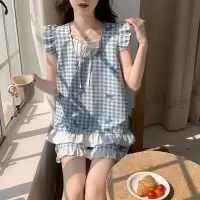 2026新款睡衣女夏云朵棉韩版卡通可爱公主风薄款背心款家居服套装