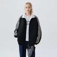 双面穿夹克外套男女同款春秋新款韩系穿搭宽松学生棒球服立领夹克