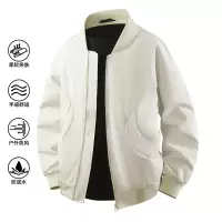 夹克男春秋新款复古街头百搭潮牌休闲宽松棒球服立领夹克男士外套