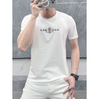 新款男士欧货夏季短袖T恤男 潮牌修身百搭体恤男装网红