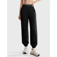 春夏薄款速干长裤女宽松跑步健身弹性透气训练运动裤