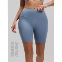 蜜桃臀运动健身短裤跑步提臀高腰弹力紧身裤瑜伽裤女