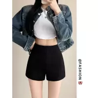 冰丝运动短裤女裤子2026春季薄款宽松直筒显瘦高腰休闲百搭三分裤