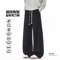 2026春夏季男士宽松休闲时尚裤舒适显瘦正版裤阔腿裤卫裤