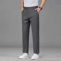 夏季冰丝九分休闲裤男士韩版潮流时尚百搭运动长裤2026春夏季薄款