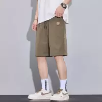 夏季薄款男士五分裤 冰丝速干休闲裤 潮流百搭运动短裤青年5分裤