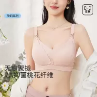 A类孕妇前扣哺乳内衣女怀孕产后喂奶文胸承托聚拢防垂收副乳胸罩