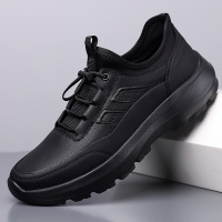 休闲运动鞋2026春季新款潮流轻盈软底软面徒步鞋男士户外男鞋