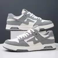 潮鞋男鞋真皮春秋男式透气运动休闲鞋男款潮流经典跑步时尚板鞋