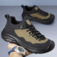 男鞋2026四季新款耐磨旅游鞋子工装户外登山鞋大码潮流休闲鞋
