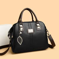 包包女包新款2026大容量斜挎包女时尚撞色中年妈妈手提包