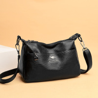 2026新款女士包包大容量斜挎包休闲妈妈包百搭单肩包欧美