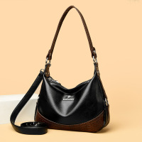 包包女包2026新款时尚大气妈妈包斜挎包女撞色单肩包女