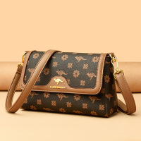 包包女包新款2026斜挎包女单肩包女印花小方包大气中年包