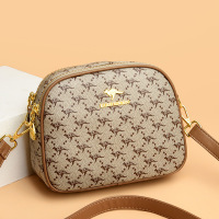 包包女包新款2026斜挎包女时尚印花女士小圆包女单肩包女